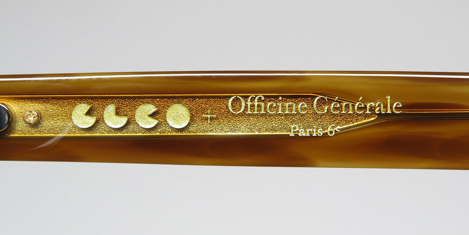 Garrett Leight Glco X Officine Generale Blue Light Technology Eyeglasses by ModaFrames