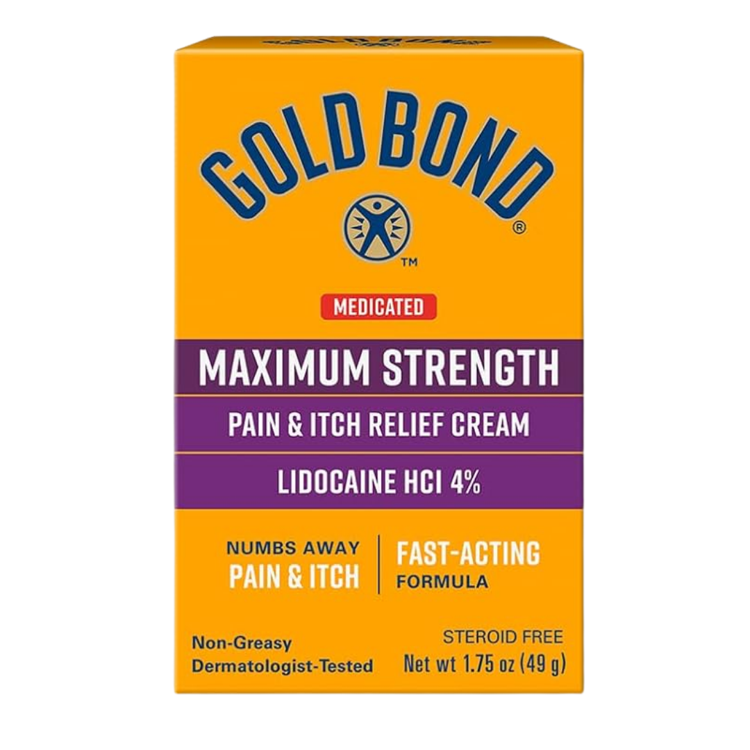 Gold Bond Maximum Strength Lidocaine Cream (1.75oz) by Farmacias Savia