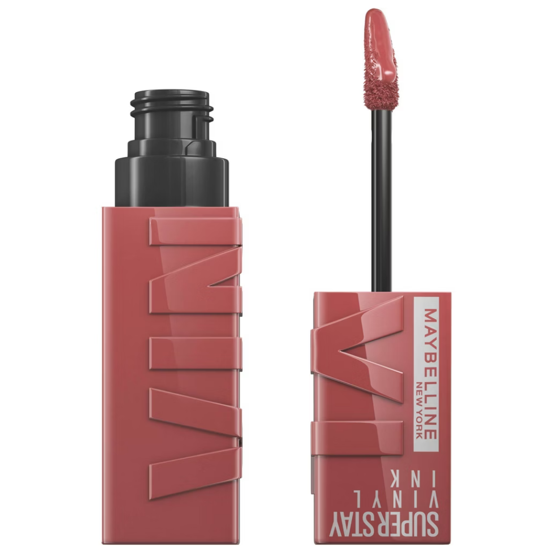Maybelline Super Stay Vinyl Ink Liquid Lipstick 35 Cheeky (0.14oz) by Farmacias Savia