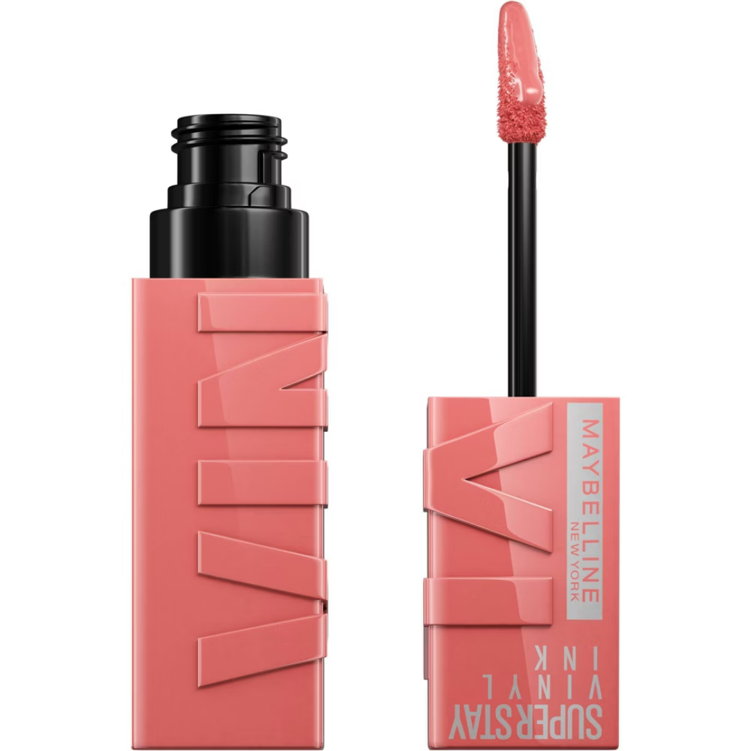 Maybelline Super Stay Vinyl Ink Liquid Lipstick 100 Charmed (0.14oz) by Farmacias Savia