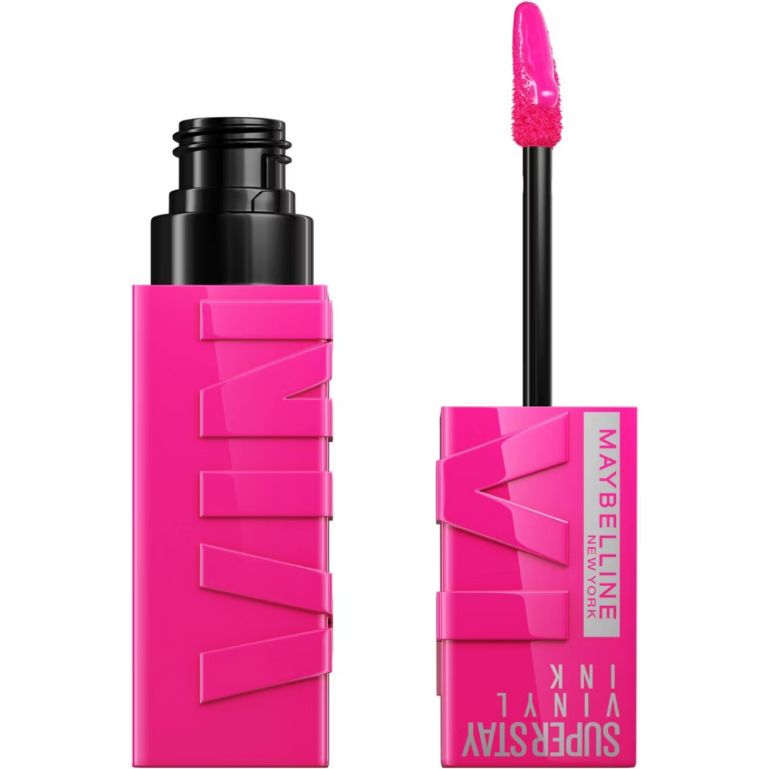 Maybelline Super Stay Vinyl Ink Liquid Lipstick 150 Striking (0.14oz) by Farmacias Savia