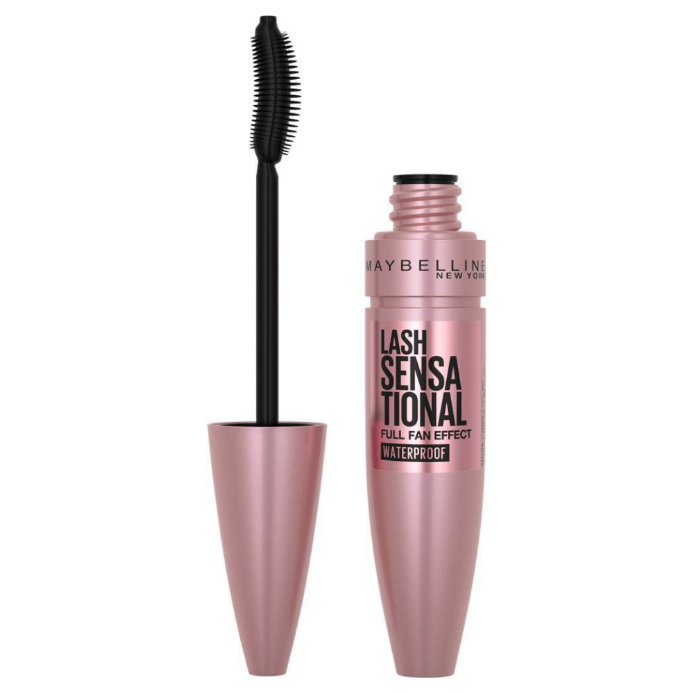 Maybelline Lash Sensational Lengthening Waterproof Mascara (Very Black, 0.32 fl oz) by Farmacias Savia
