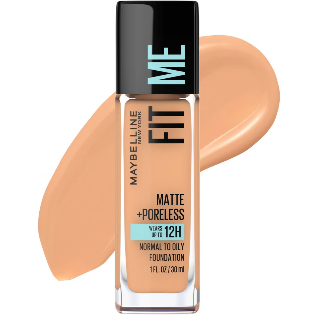 Maybelline Fit Me Matte + Poreless Foundation Natural Tan 320 (1oz) by Farmacias Savia