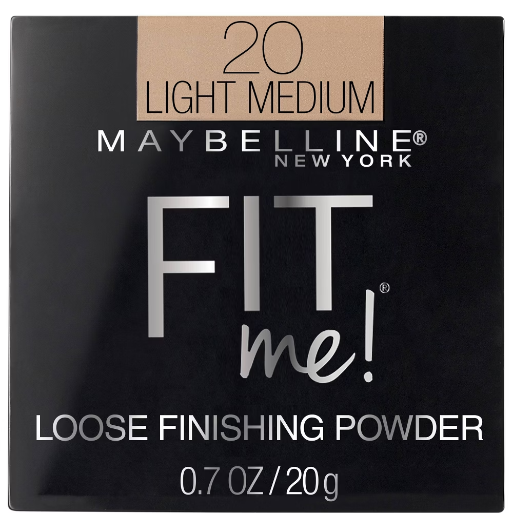 Maybelline Fit Me Loose Finishing Powder (20 Light Medium, 0.7 oz) by Farmacias Savia