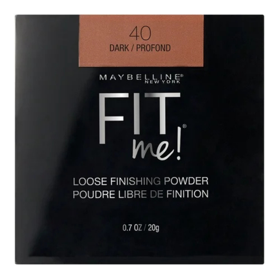 Maybelline Fit Me Loose Finishing Powder Dark (0.7oz) by Farmacias Savia