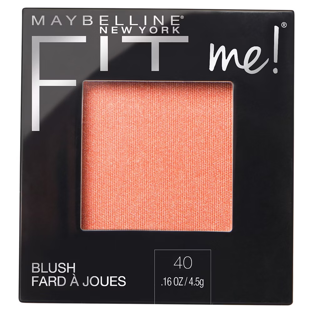 Maybelline Fit Me Blush (40 Peach, 0.16oz) by Farmacias Savia