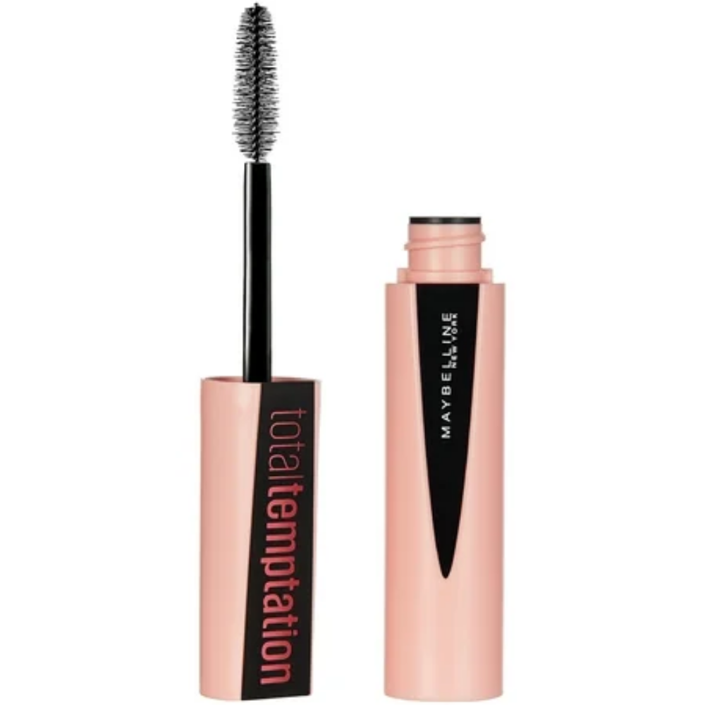 Maybelline Total Temptation Washable Mascara (Blackest Black, 0.27 fl oz) by Farmacias Savia