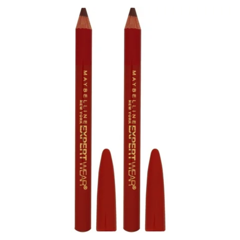 Maybelline Expert Wear Twin Brow and Eye Pencils Dark Brown 0.06 oz. by Farmacias Savia