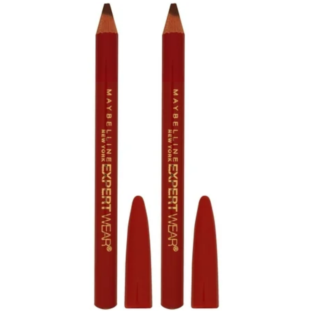 Maybelline Expert Wear Twin Brow &amp; Eye Pencils Medium Brown 0.06 oz. by Farmacias Savia