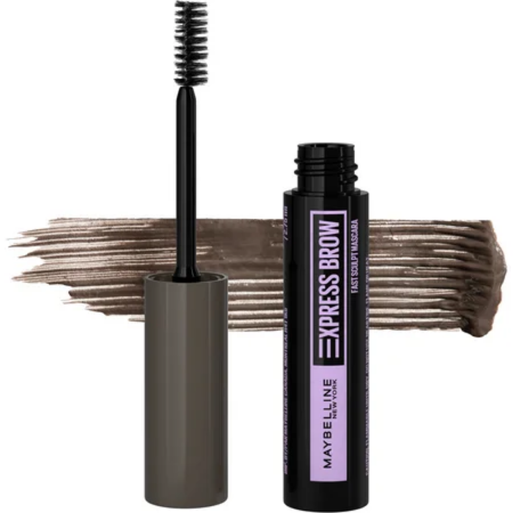 Maybelline Brow Fast Sculpt Eyebrow Gel Mascara (Medium Brown, 0.09 fl oz) by Farmacias Savia