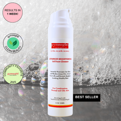 Advanced Brightening Gel Foam Cleanser | Rice Extract by gymsegbë