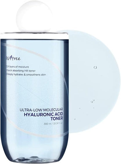 Isntree Ultra-Low Molecular Hyaluronic Acid Toner by AsiaBeautyMall