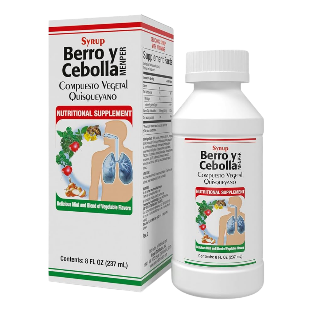Jarabe de Berro y Cebolla (8oz) by Farmacias Savia