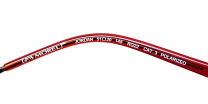 Morel Red Jordan 90022c Sunglasses by ModaFrames