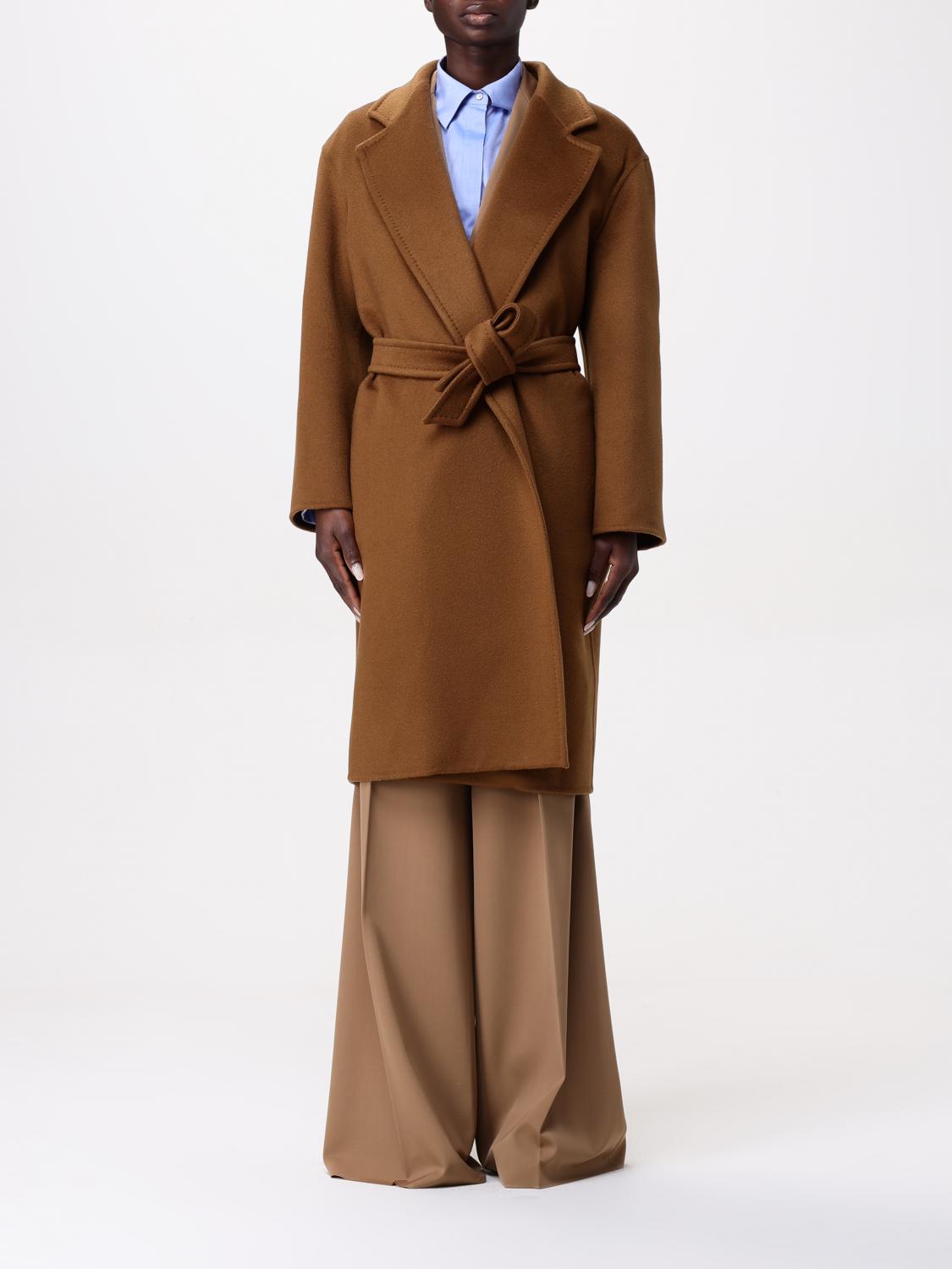 Max Mara Coat Woman Brown by Luosophy