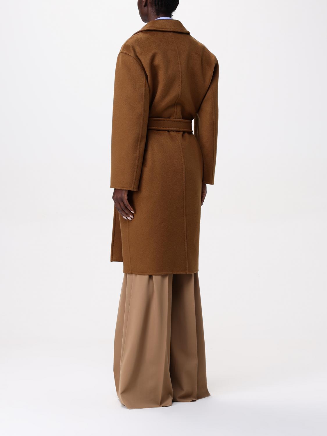 Max Mara Coat Woman Brown by Luosophy