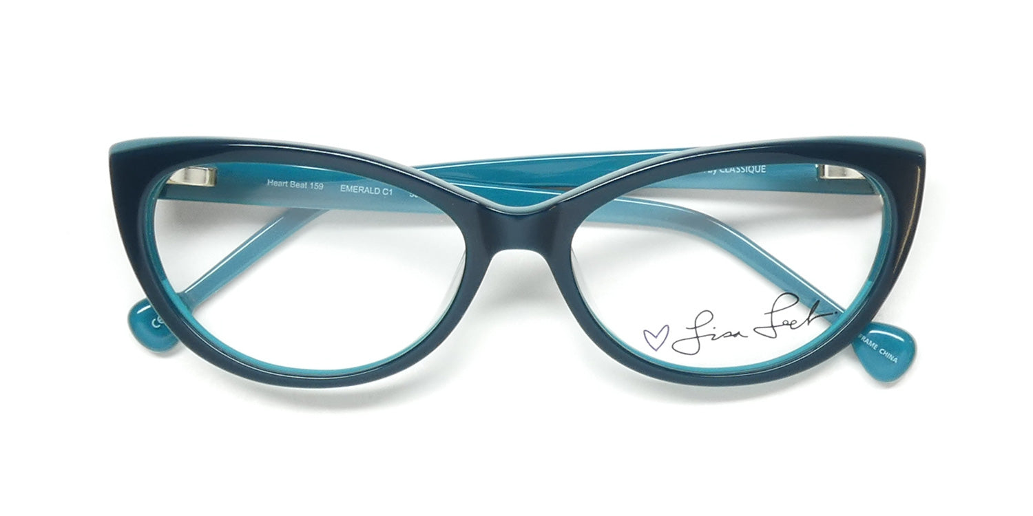 Lisa Loeb Heart Beat Eyeglasses by ModaFrames