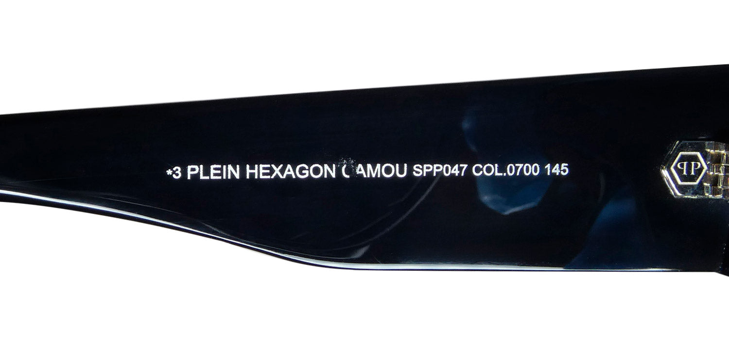 Philipp Plein Spp047 Plein Hexagon Camou Sunglasses by ModaFrames