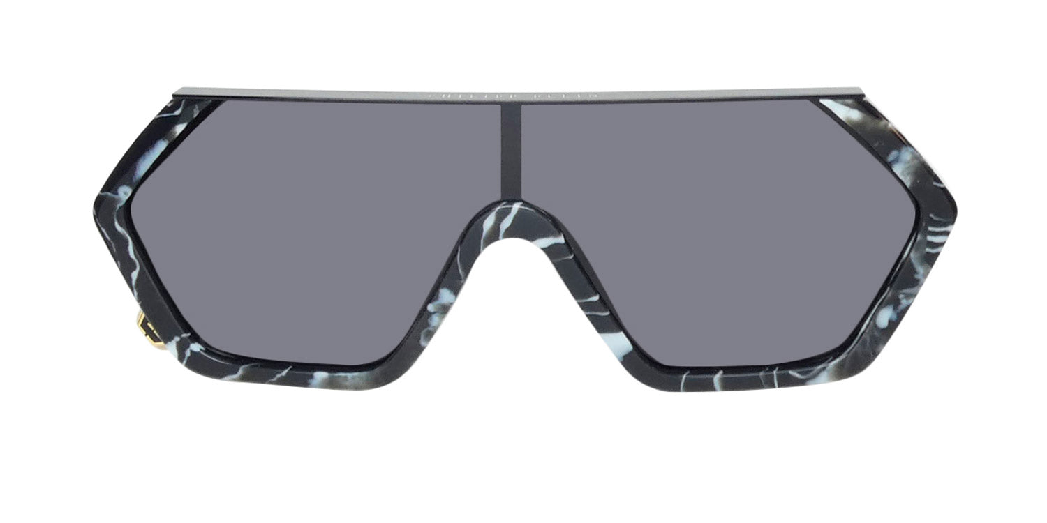 Philipp Plein Spp047 Plein Hexagon Camou Sunglasses by ModaFrames