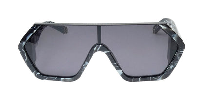 Philipp Plein Spp047 Plein Hexagon Camou Sunglasses by ModaFrames