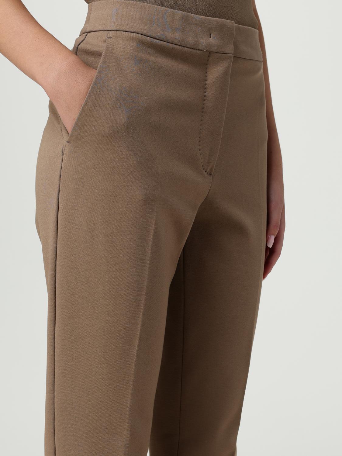Max Mara Pants Woman Camel by Luosophy