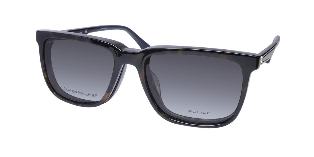 Police Vplf01 Groove 1 Clip-On Eyeglasses by ModaFrames