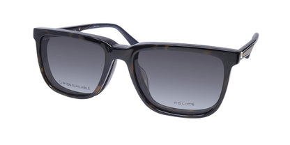 Police Vplf01 Groove 1 Clip-On Eyeglasses by ModaFrames