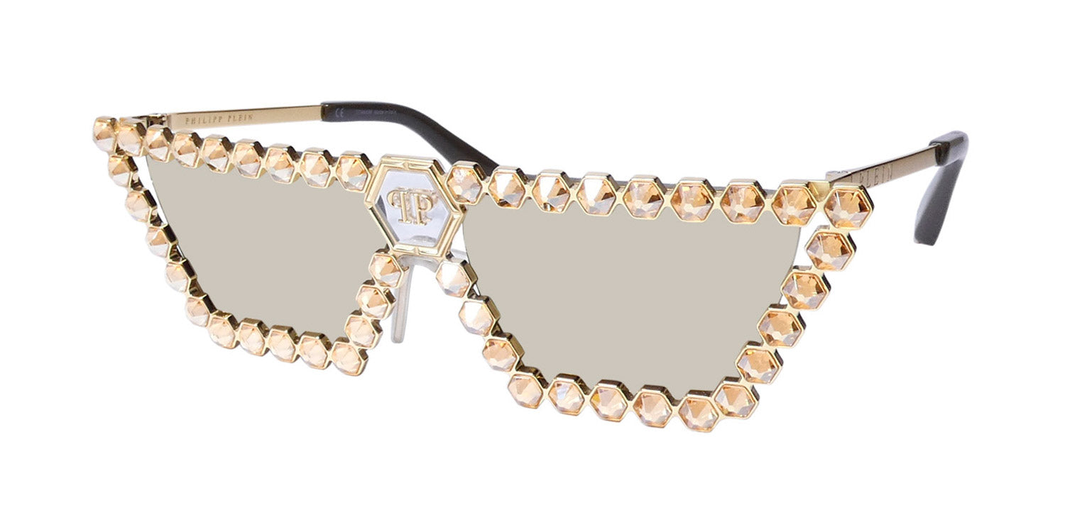 Philipp Plein Spp030s Plein Crystal Lush Sunglasses
