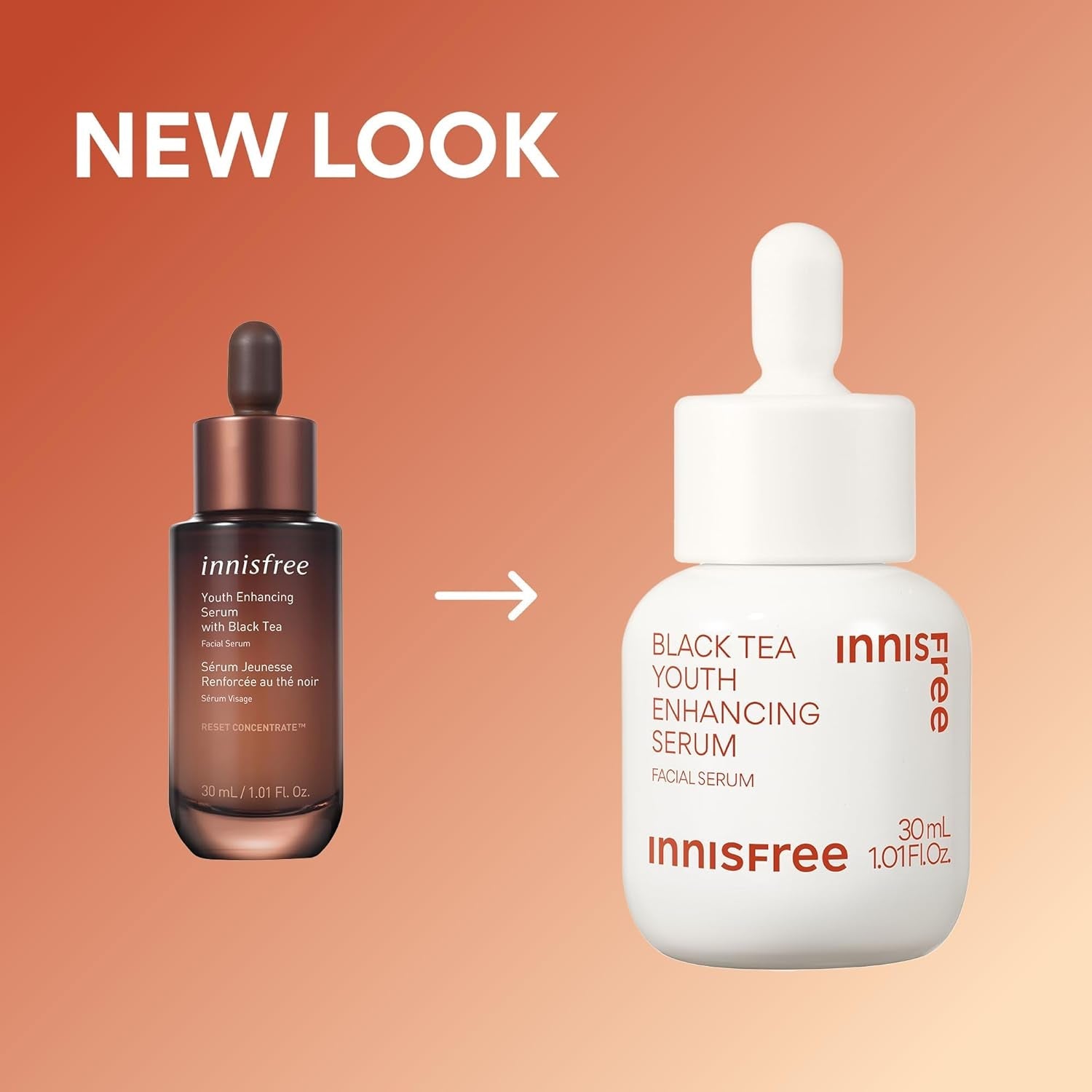 Black Tea Youth Enhancing Serum, Korean Serum with Niacinamide for Firming and Glow by Korean Skin Care