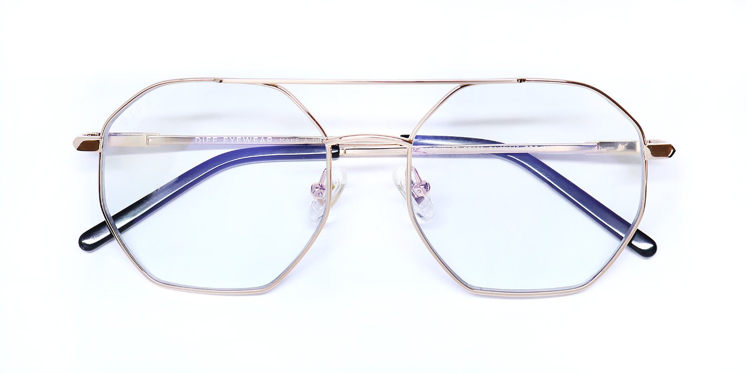 Diff Eastyn Blue Light Lens Eyeglasses by ModaFrames