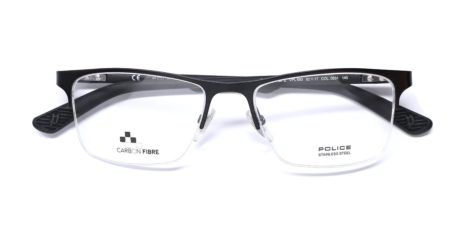 Police Vpl693 Carbonfly 2 Eyeglasses by ModaFrames
