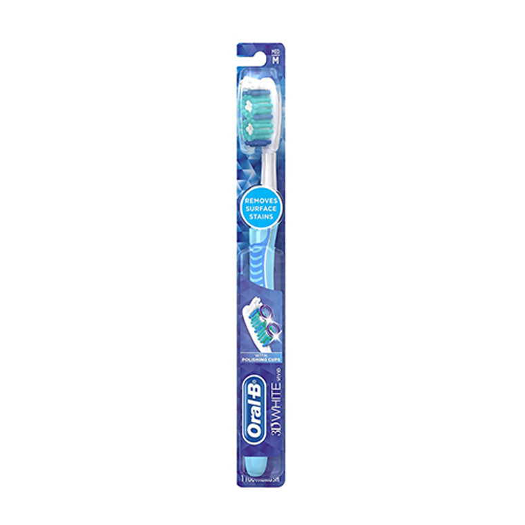 Oral-B 3D White Vivid 35 Medium Manual Toothbrush by Pasteur Pharmacy