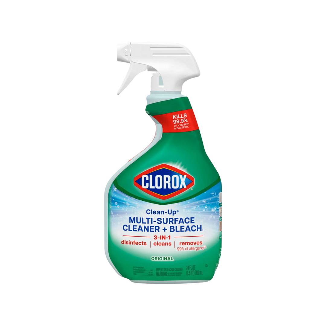 Clorox Clean-Up Multi-Surface Cleaner with Bleach Original Spray (24oz) by Farmacias Savia