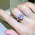 3 Carat Oval-Cut Sparkala™ Pure Sterling Silver Ring by Sparkala
