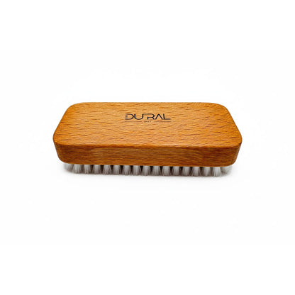 Dural Beech Wood Hand &amp; Nail Brush With Short White Nylon Bristles - 6 Rows by Pasteur Pharmacy