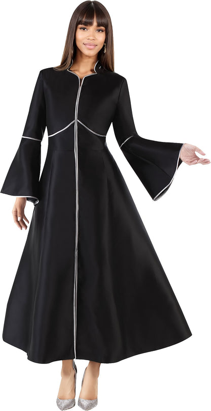 Cassock Robe with Rhinestone Trim- 4731 by Tally Taylor