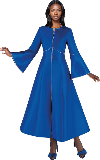 Cassock Robe with Rhinestone Trim- 4731 by Tally Taylor