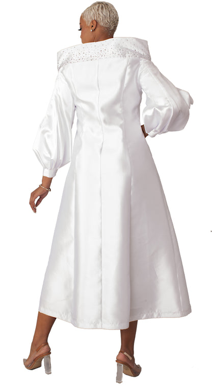 Elegant Plus Size One-Piece Cassock Robe for Church Wear- 4801W by Tally Taylor