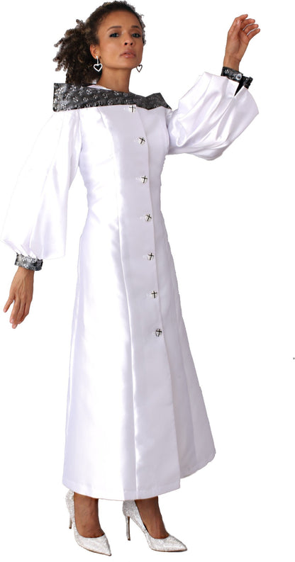 Plus Size Women’s Cassock Robe for Church, Choir, or Clergy -4803W by Tally Taylor