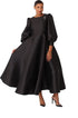 Elegant Long Dress with Bishop Sleeves - 4820 by Tally Taylor