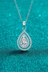 1 Carat Sparkala™ Teardrop Pendant Necklace by Sparkala