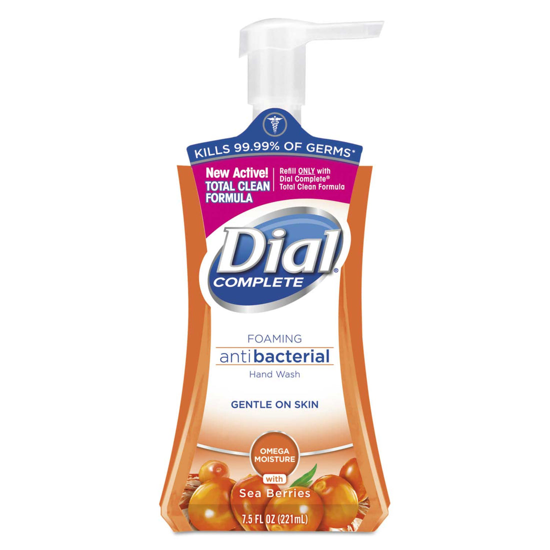 Dial Complete Sea Berries With Omega Moisture Antibacterial Foaming Hand Wash, 7.5 Ounce Pump Bottle by Pasteur Pharmacy