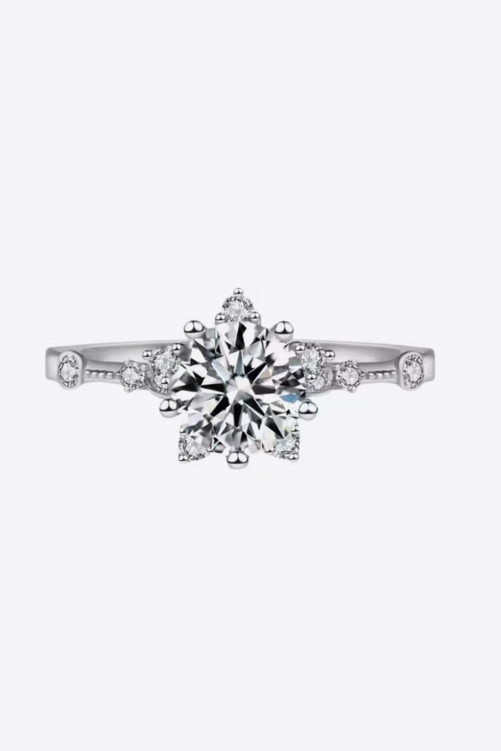 1 Carat Brilliant Round Cut Sparkala™ 6-Prong Ring by Sparkala