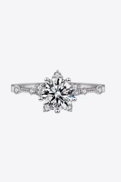 1 Carat Brilliant Round Cut Sparkala™ 6-Prong Ring by Sparkala