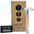 Parker 74R RG Rose Gold & Satin Chrome Heavyweight Butterfly Open Safety Razor by Pasteur Pharmacy