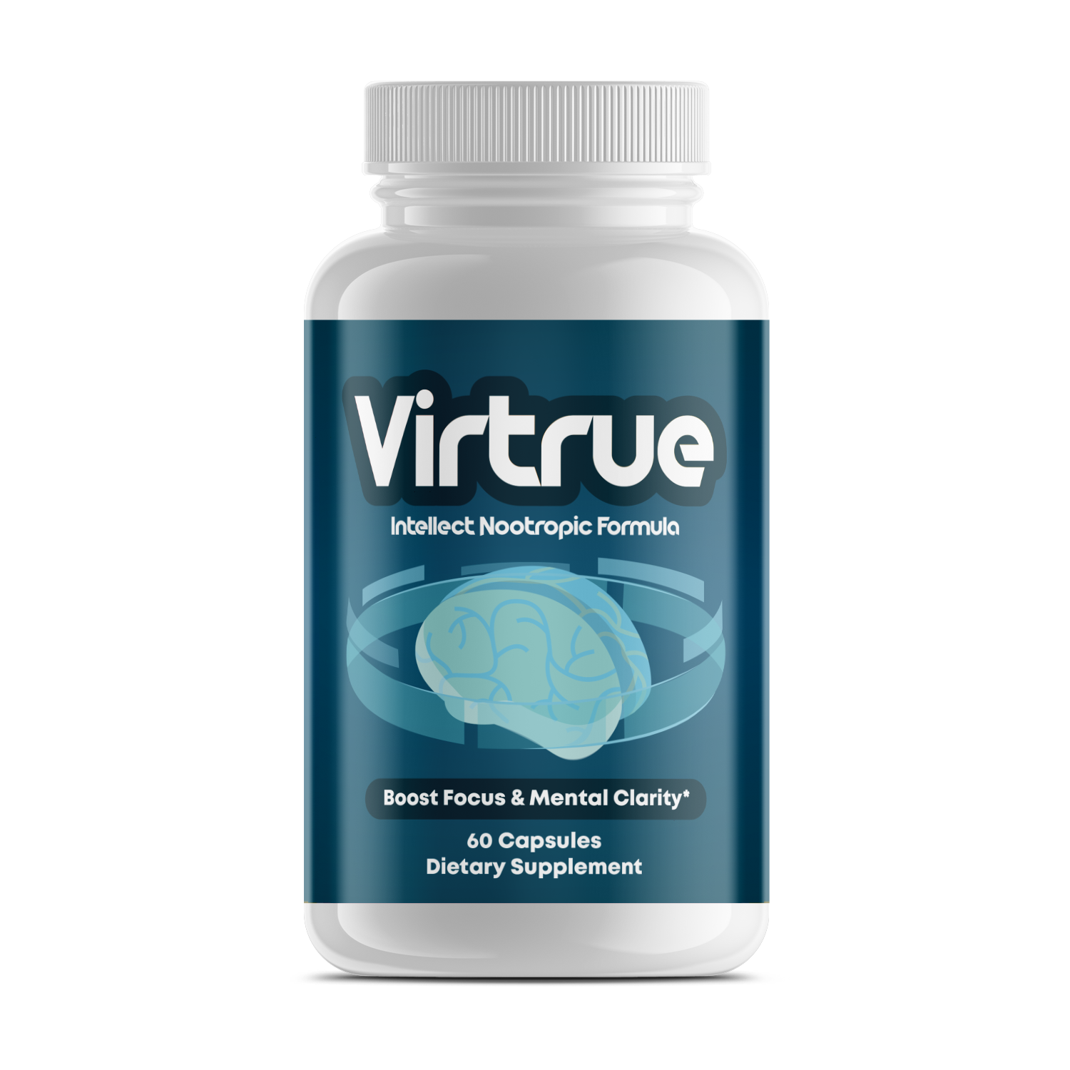 Intellect | Focus, Memory &amp; Reaction Nootropic Capsules by Virtrue