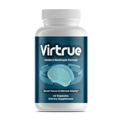 Intellect | Focus, Memory &amp; Reaction Nootropic Capsules by Virtrue