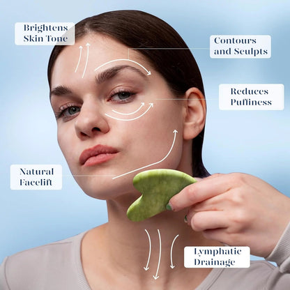 Ice Roller for Face &amp; Gua Sha, Ice Face Roller Massager Cryotherapy Reduces Puffiness, Pink by Korean Skin Care