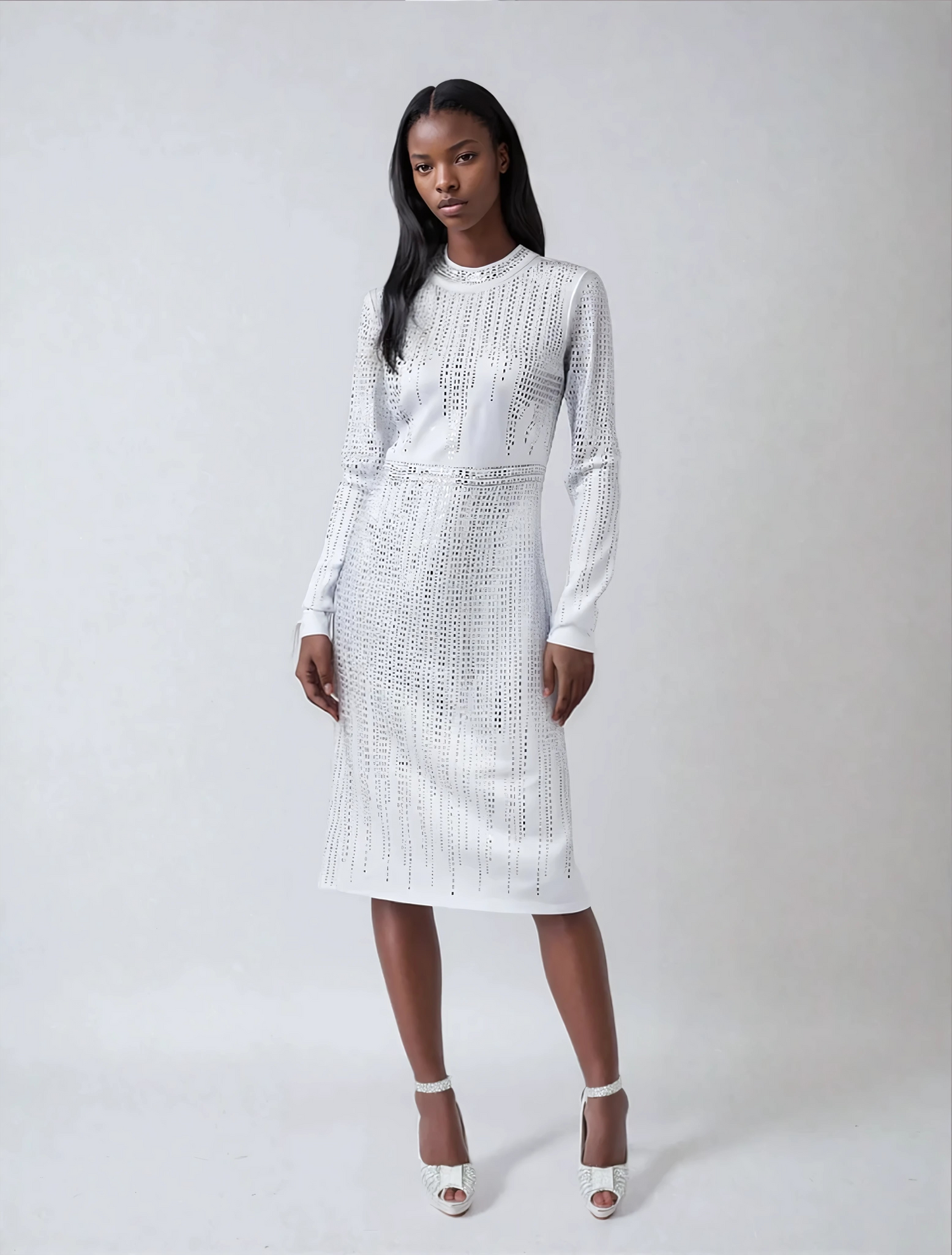 Embellished Midi Dress -4998 by Tally Taylor