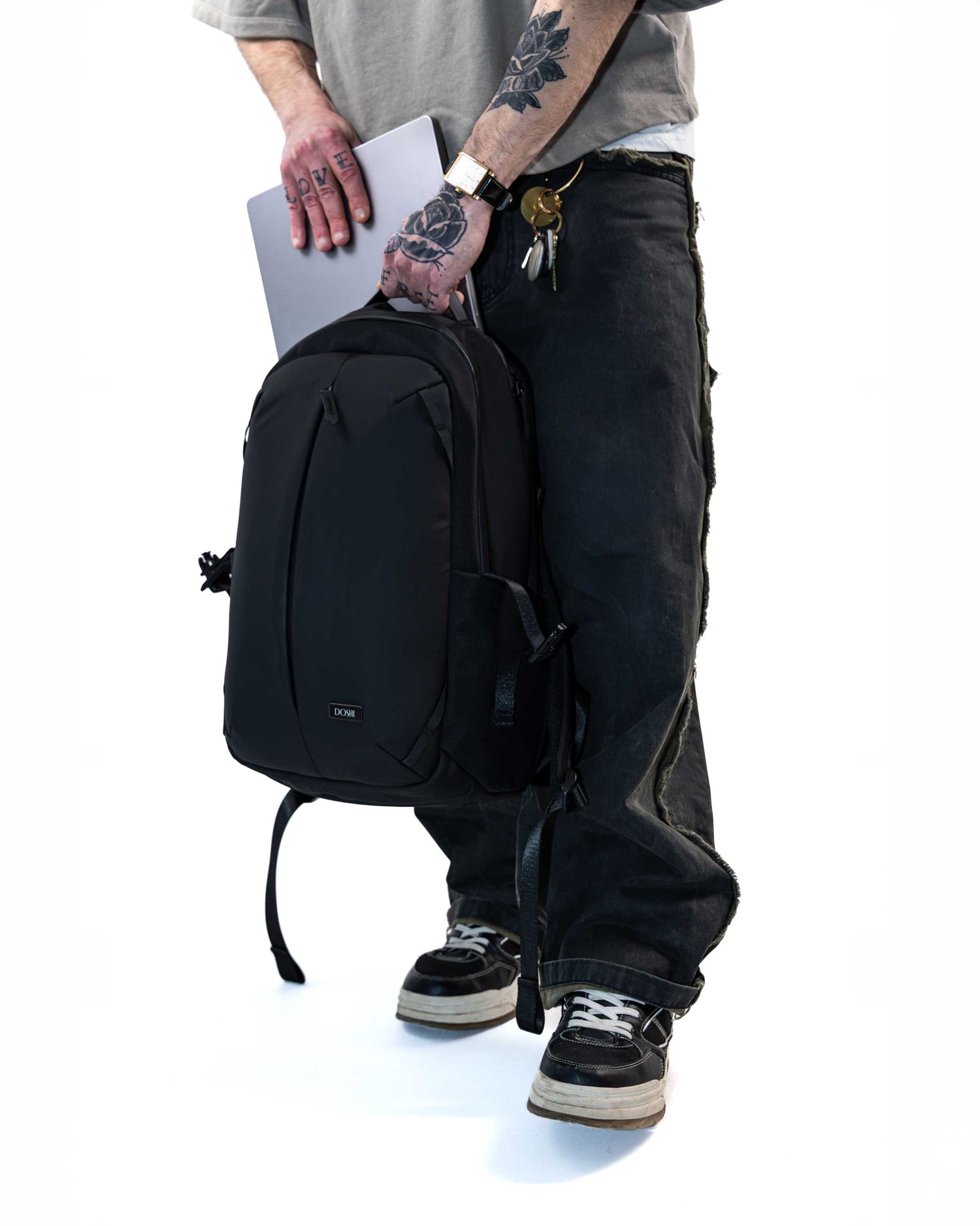 Professional Minimalist Backpack 303 - Split Front by Doshi FCSA